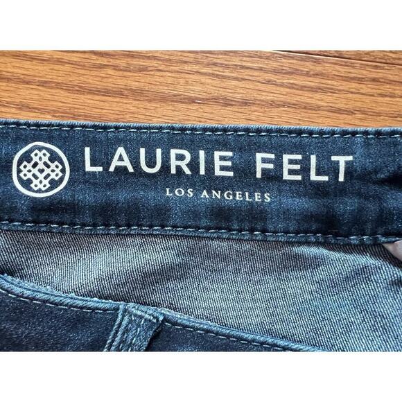Laurie Felt Silky Baby Bell Bootcut Jeans Vital Stretch Technology Dark Wash 3X - Picture 8 of 15